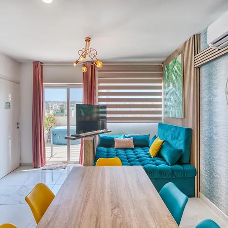 5 Star Delux Sky-sea Marina Penthouse - Stunning Seaviews And Prime Location شقة مسيدا